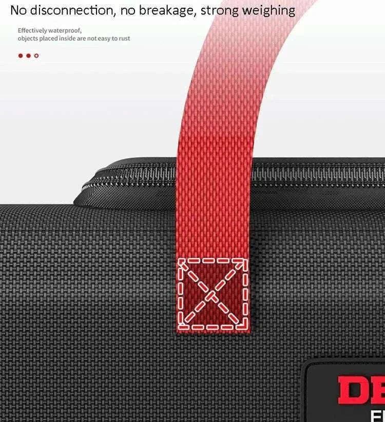 Portable Oxford Cloth Tool Bag for Organized Daily Work-Large monolayer
