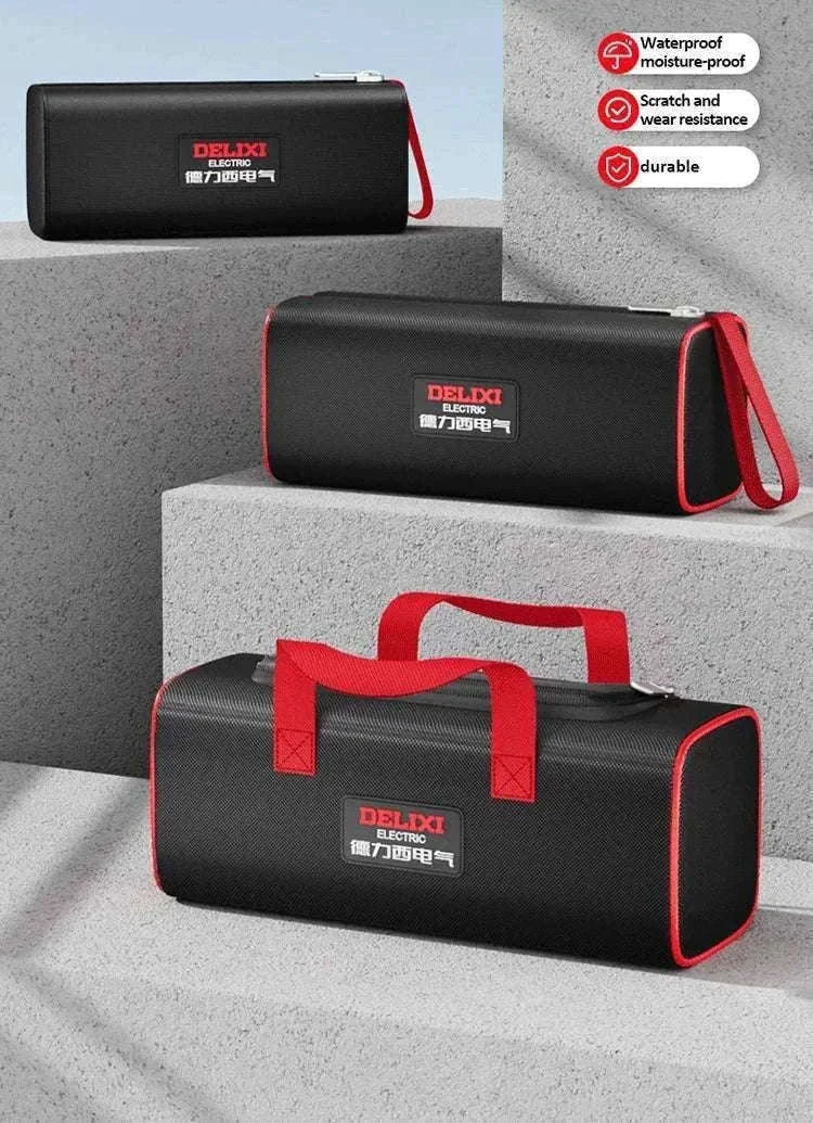 Portable Oxford Cloth Tool Bag for Organized Daily Work-Large monolayer