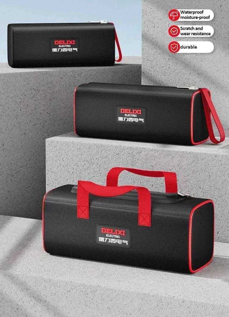 Portable Oxford Cloth Tool Bag for Organized Daily Work-Large monolayer