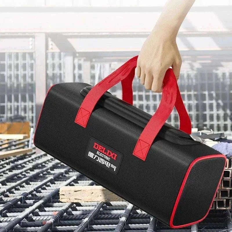 Portable Oxford Cloth Tool Bag for Organized Daily Work-Large monolayer
