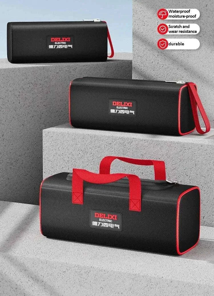 Portable Oxford Cloth Tool Bag for Organized Daily Work-