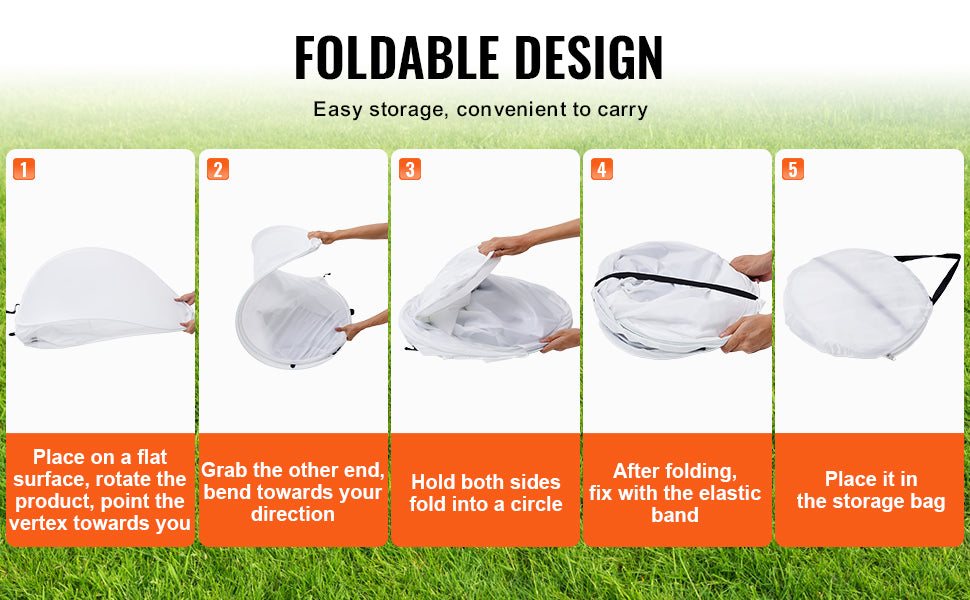 Portable Spray Paint Tent 40x35x40in Pop-Up Shelter with Exhaust