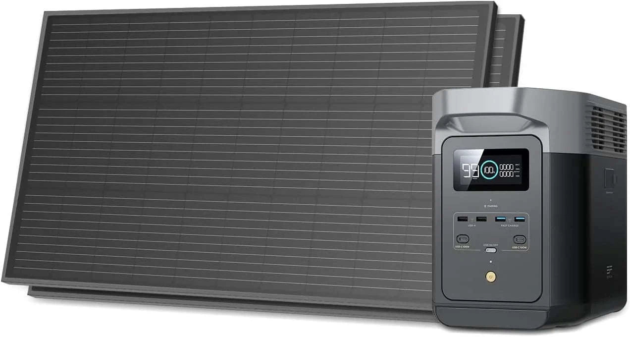 Portable Power Station 1024Wh 1800W-DELTA 2 1024Wh / United States / US