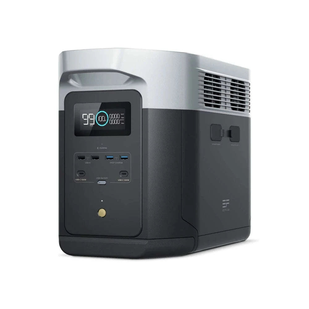 Portable Power Station 2048Wh 2400W Solar Generator-D2M 2048Wh / United States / US