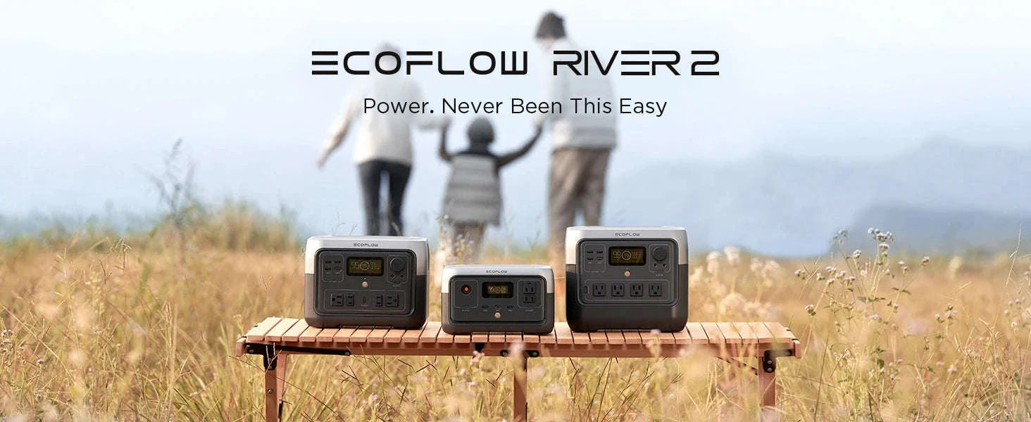 Portable Power Station 240Wh LiFePO4 Battery 600W-River 2w110WSP / United States / US