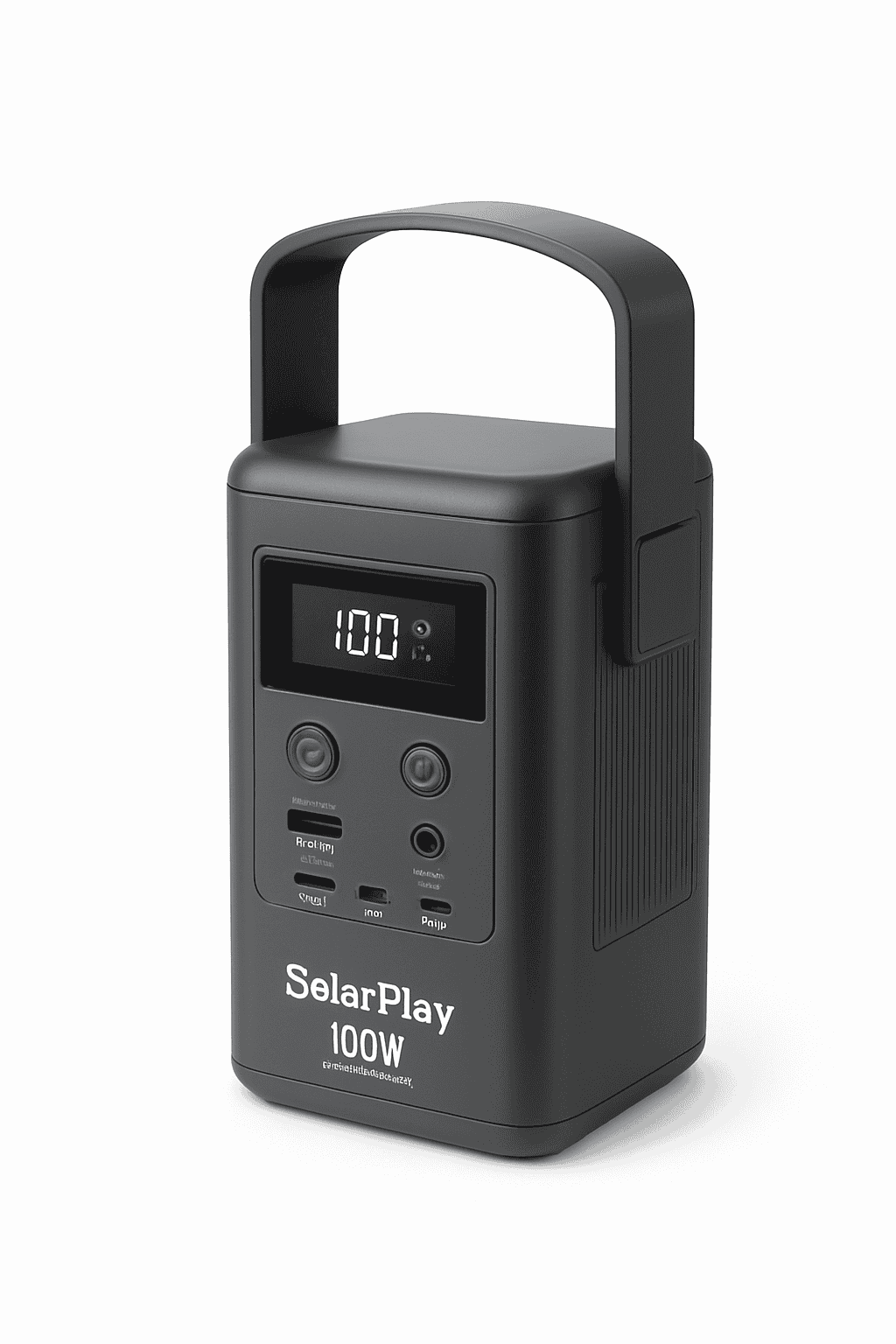 Portable Power Station 25000mAh 100W USB-C for Travel & Camping-Q100 / GERMANY