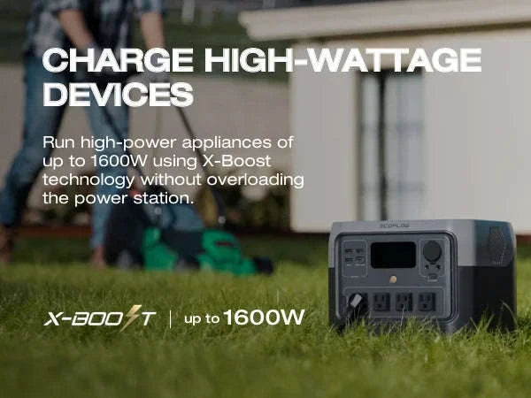 Portable Power Station 716Wh LiFePO4 Battery with 4 AC Outlets-River 2 Pro 716Wh / United States / US