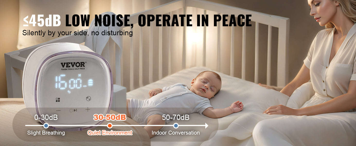 Portable Rechargeable Double Electric Breast Pump with LED Display-YM-8166 / CZECH REPUBLIC