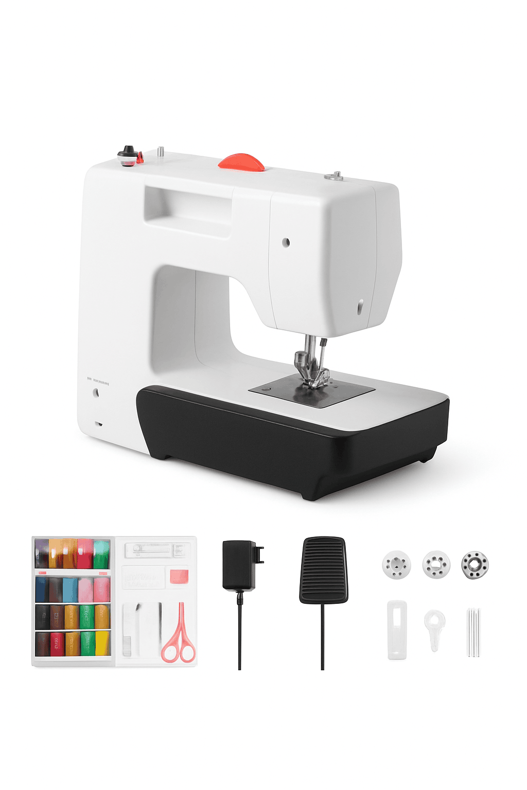 Portable Sewing Machine with 38 Stitches & Dual Speed Control-38 Stitches / United States