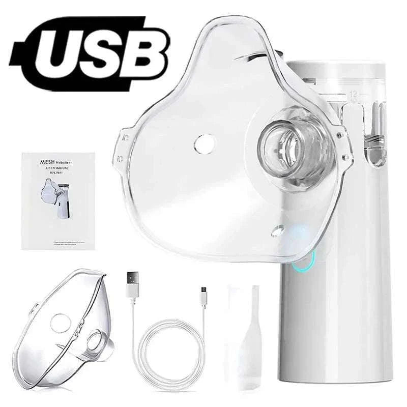 Portable Silent Mesh Nebulizer for Adults and Children-Type 1