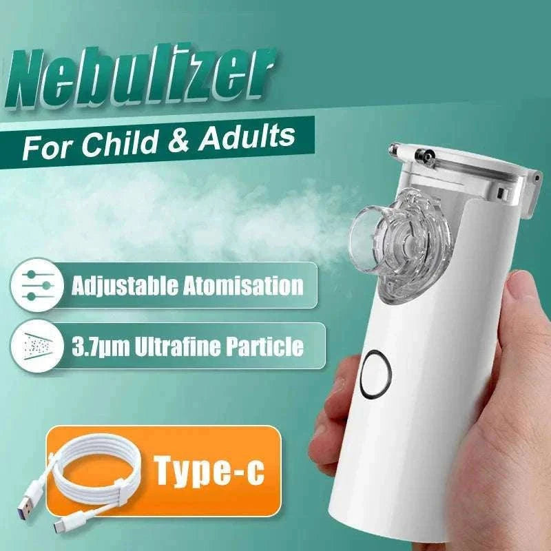 Portable Silent Mesh Nebulizer for Adults and Children-Type 1