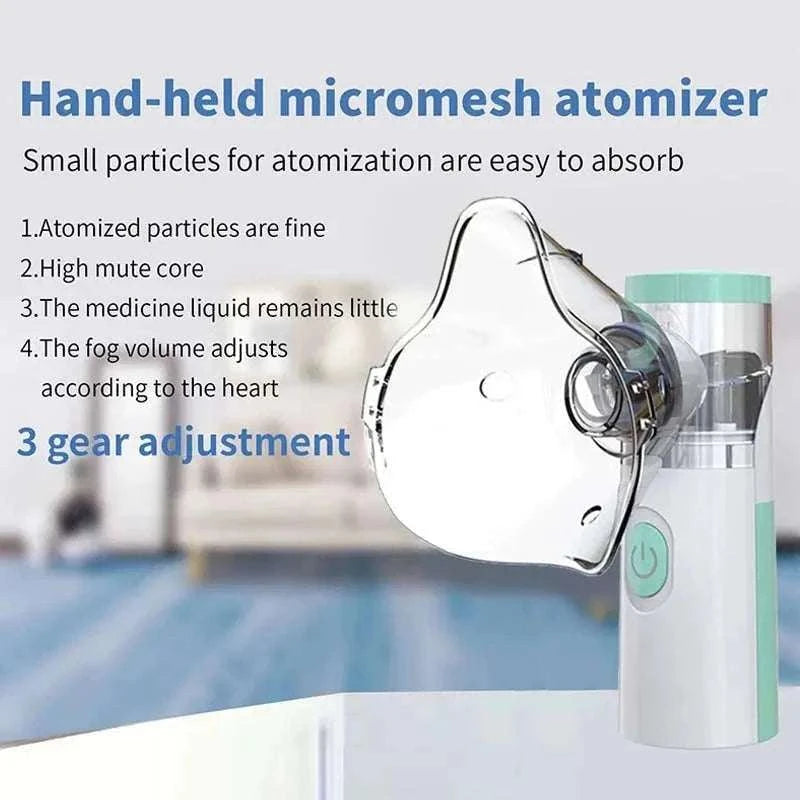 Portable Silent Mesh Nebulizer for Adults and Children-Type 1