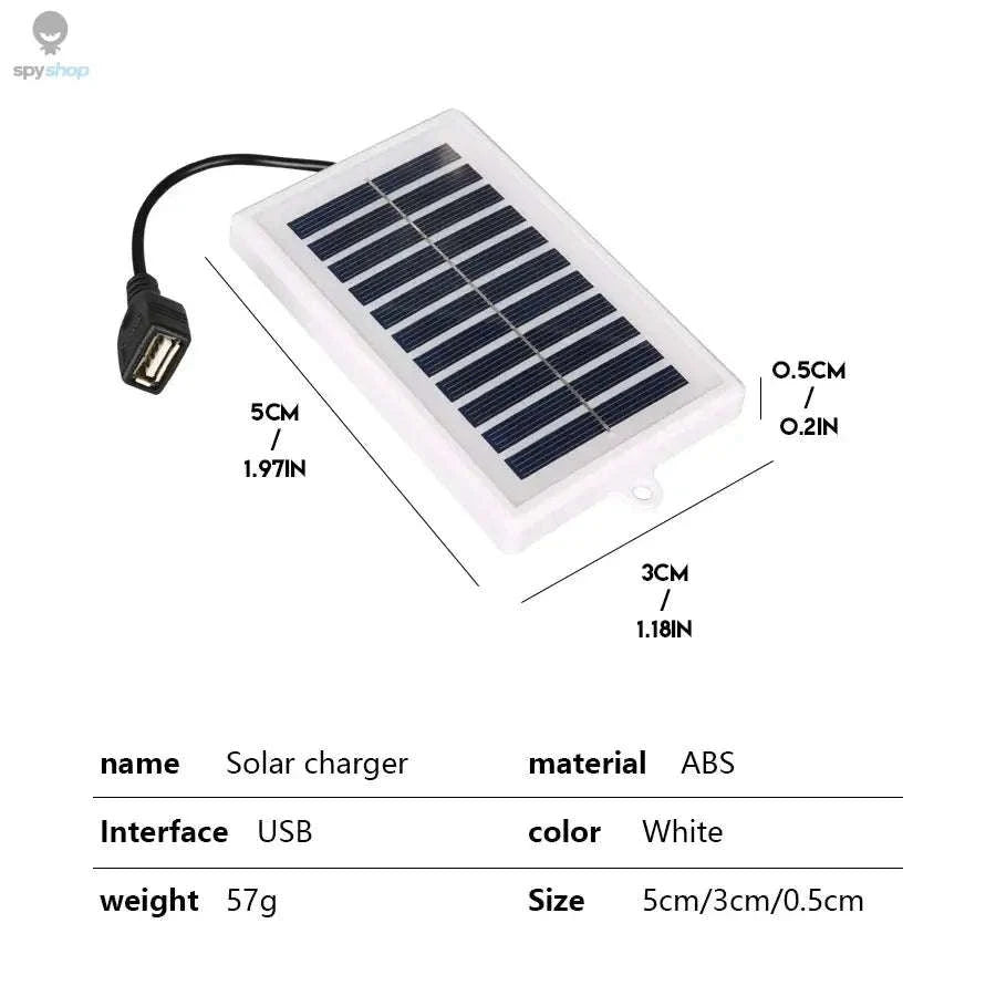 Portable Solar Charger with USB Output for Outdoor Adventures-2PCS solar panel