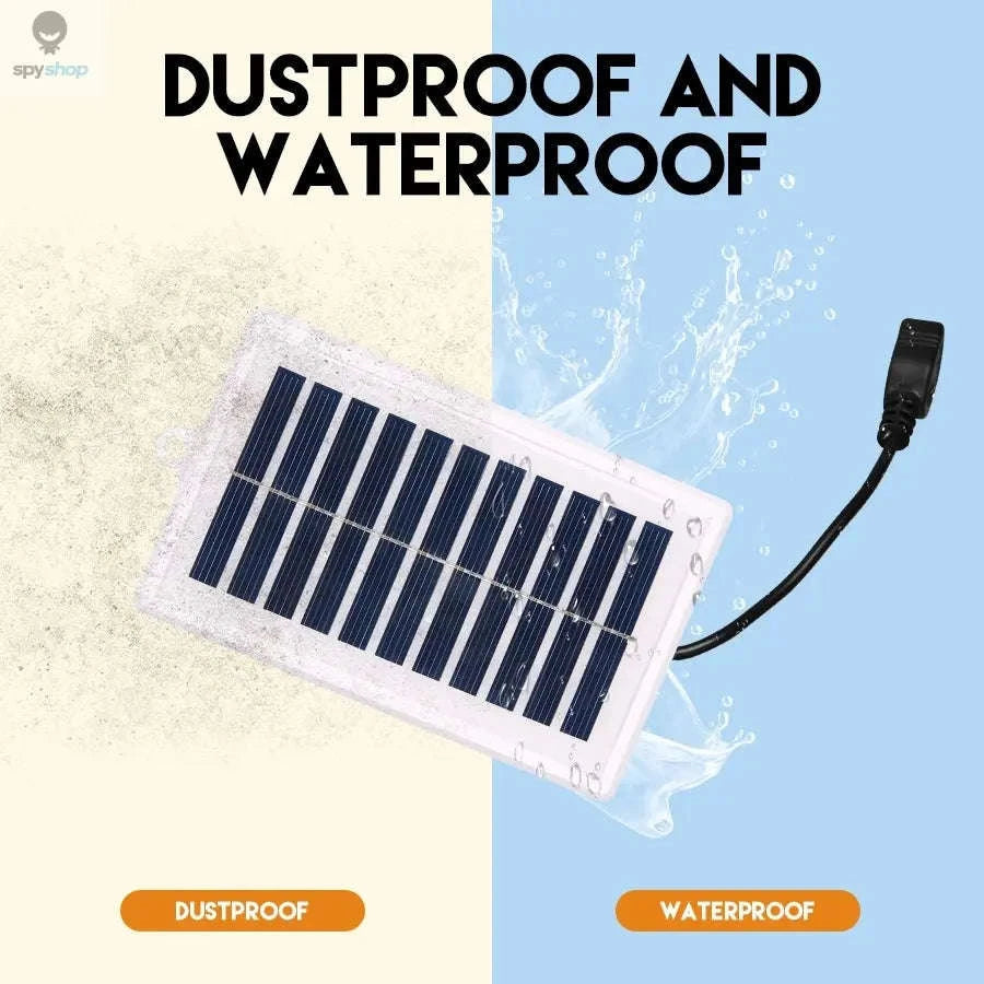 Portable Solar Charger with USB Output for Outdoor Adventures-2PCS solar panel
