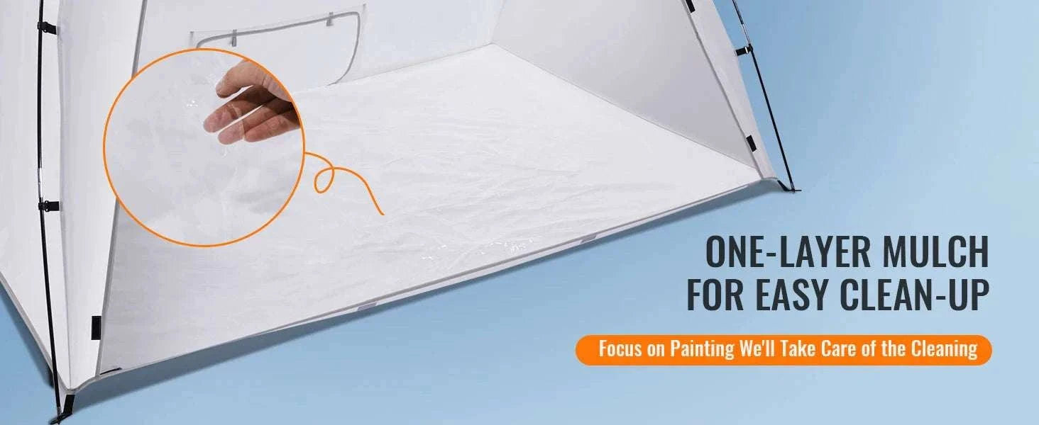 Portable Spray Paint Tent Booth for DIY Furniture & Projects-7.5x5.2x5.2ft / United States