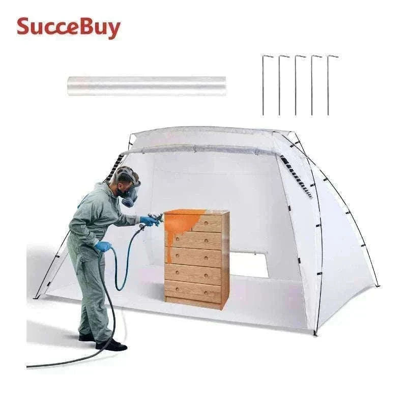 Portable Spray Paint Tent Booth for DIY Furniture & Projects-7.5x5.2x5.2ft / United States