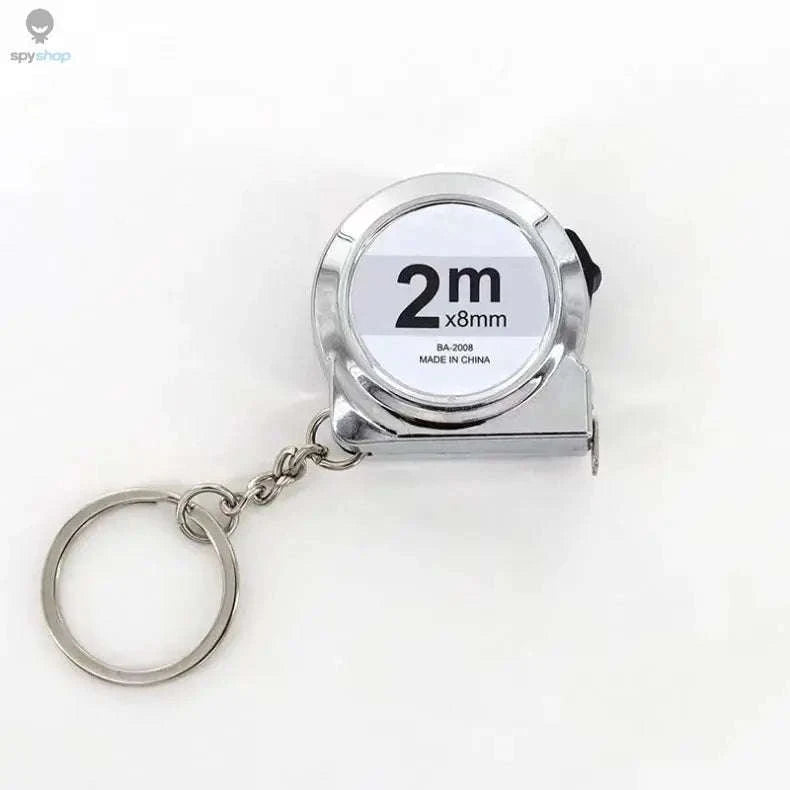 Portable Tape Measure – Compact Keychain Tool for Everyday Precision-bronze-coloured 2m