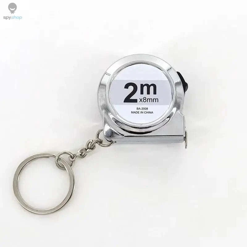 Portable Tape Measure – Compact Keychain Tool for Everyday Precision-bronze-coloured 2m