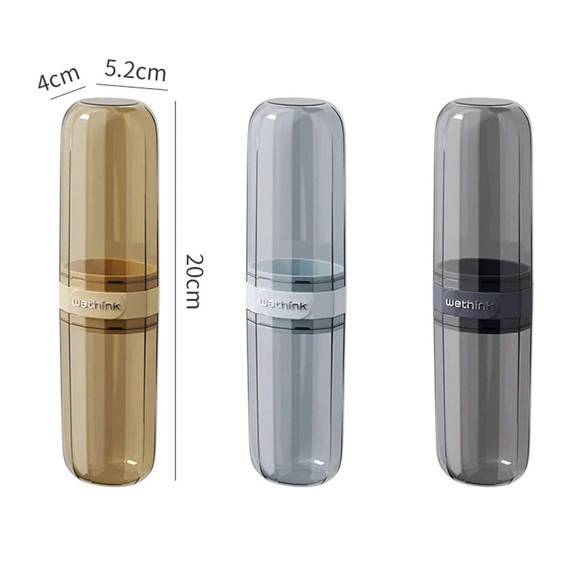 Portable Travel Toothbrush & Toothpaste Case-SKY BLUE