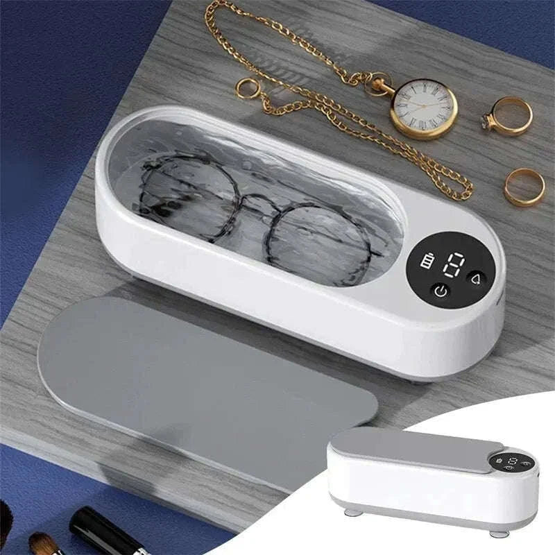Portable Ultrasonic Cleaner for Jewelry, Glasses & Small Items-200654-display