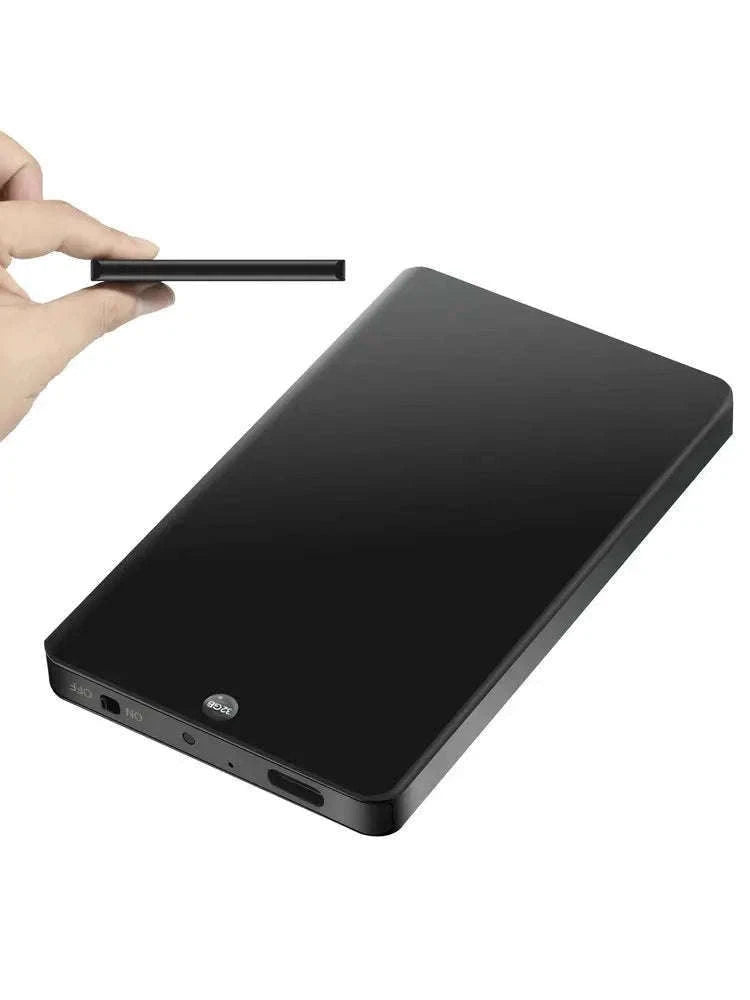 Portable Voice Recorder with 64GB/128GB Memory & One-Touch Recording-black / China Mainland / 32 GB