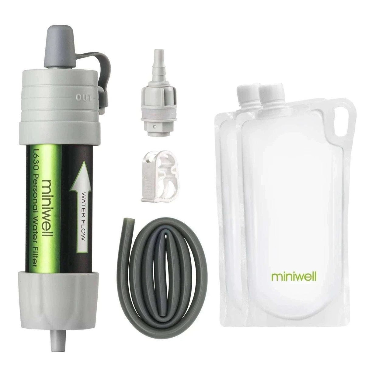 Portable Water Filter Straw for Camping & Emergency Survival Use-L630S / China Mainland