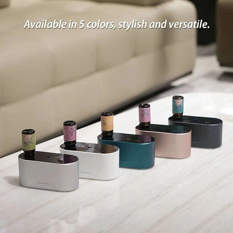 Portable Waterless Aroma Diffuser with 2000mAh Battery-Black