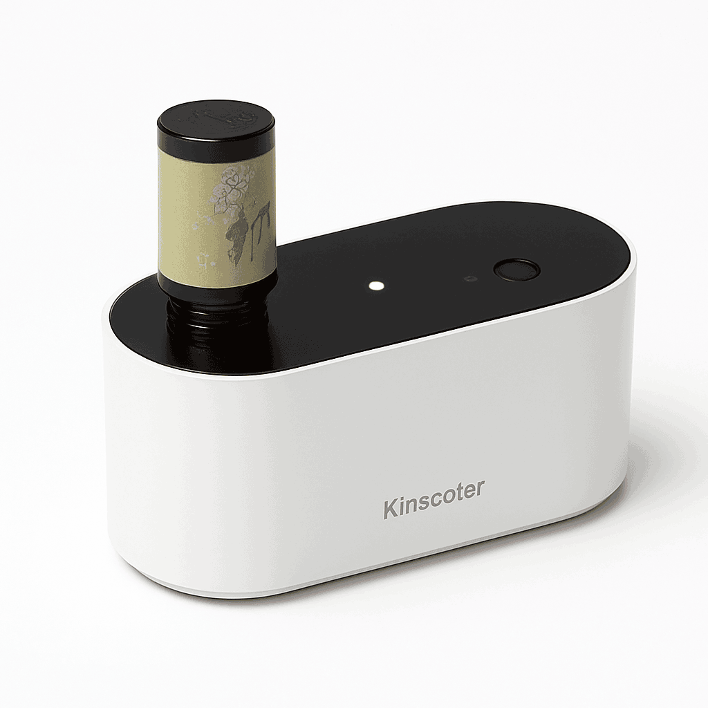 Portable Waterless Aroma Diffuser with 2000mAh Battery-Black