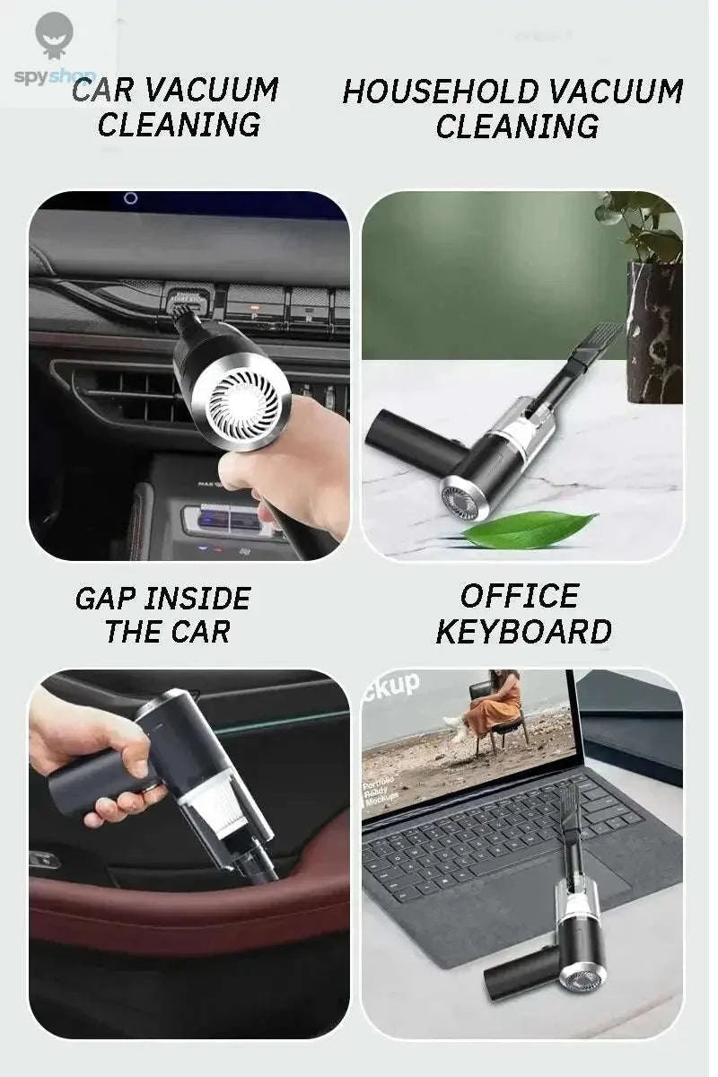 Portable Wireless Car Vacuum Cleaner-Default Title