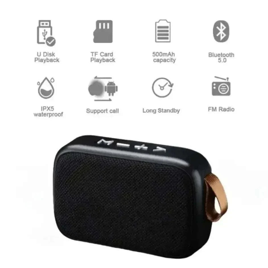 Portable Wireless Soundbar with HiFi Sound-Black