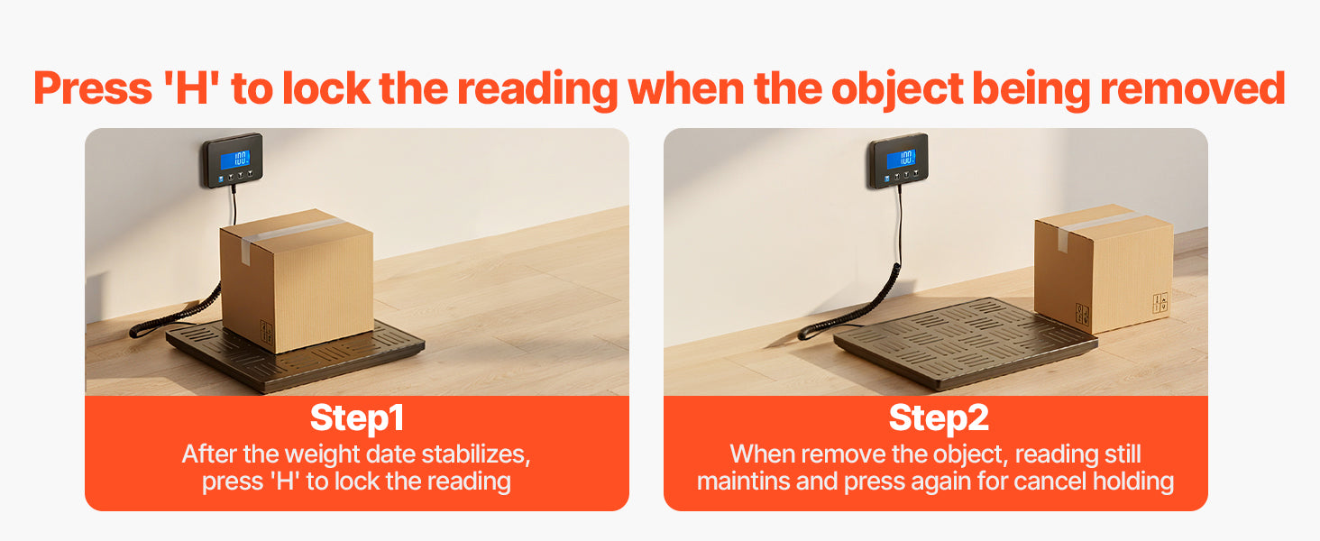 660 lb Digital Postal Scale with Dual Accuracy & Detachable Display