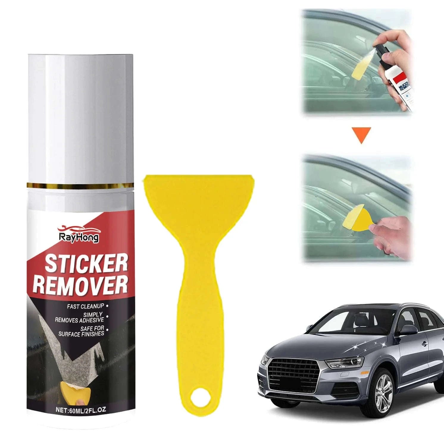 Powerful Automotive Adhesive Remover Spray-1pc