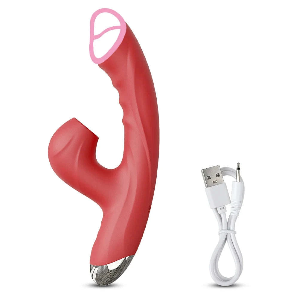 Powerful Clitoral Vibrator ZD029-ZD029-Red Box
