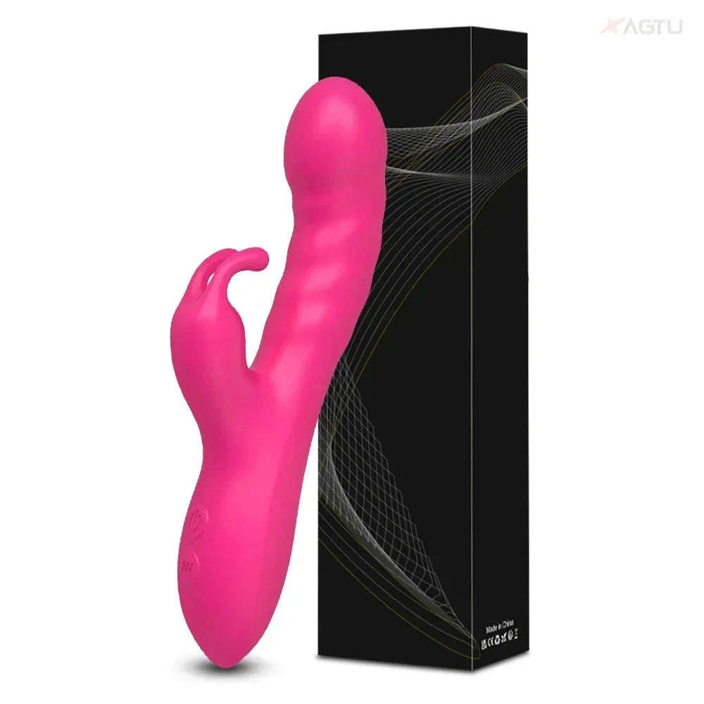 Powerful Rabbit Vibrator-red with box