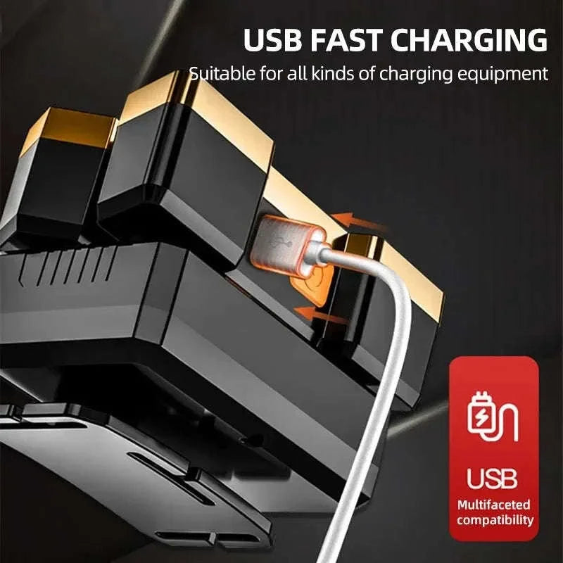Powerful Rechargeable Head Flashlight-Headlight