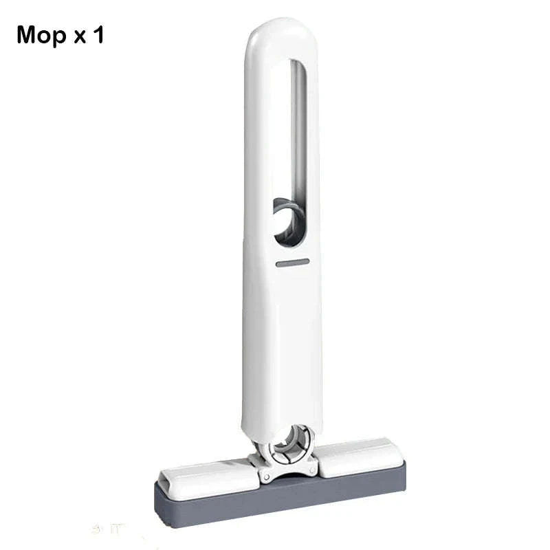 Powerful Squeeze Mini Mop for Easy Daily Cleaning-1pc replace sponge