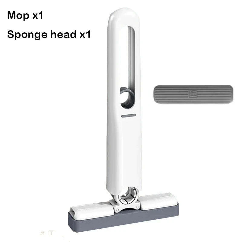 Powerful Squeeze Mini Mop for Easy Daily Cleaning-1pc replace sponge