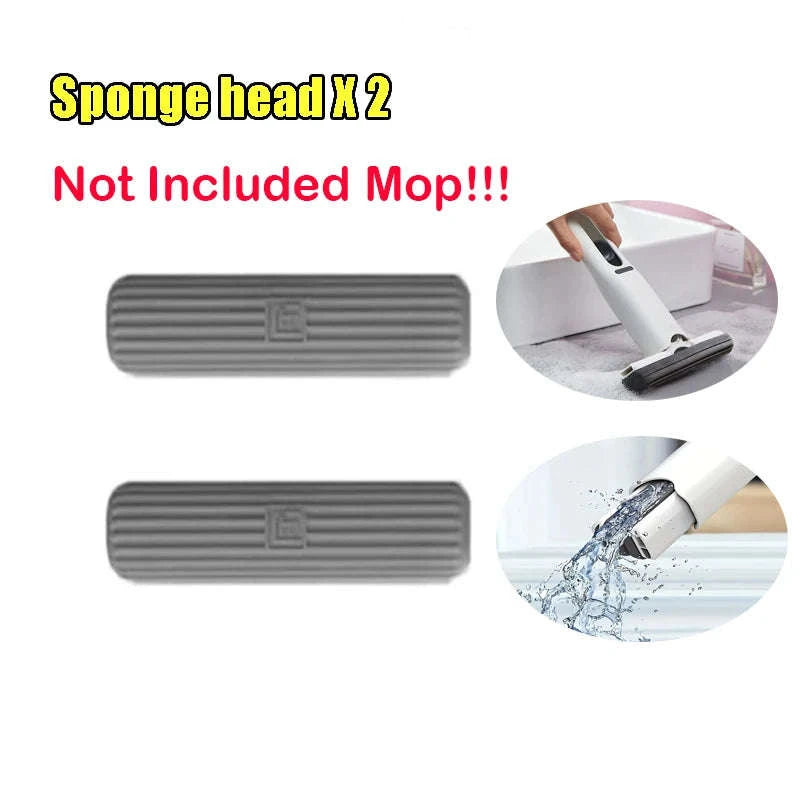 Powerful Squeeze Mini Mop for Easy Daily Cleaning-1pc replace sponge