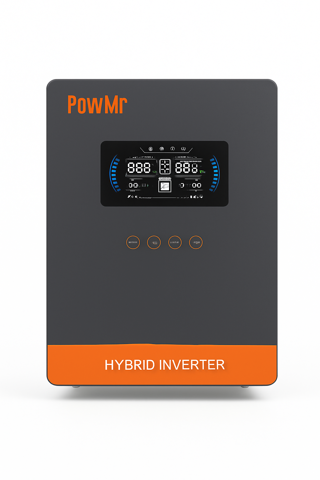 Inversor Solar 24V 4000W Onda Senoidal Pura com Ecrã LCD e MPPT
