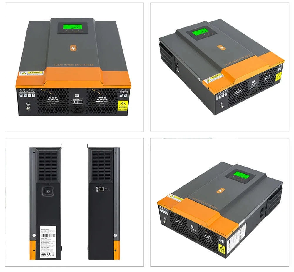 PowMr 3.2KW 24V Hybrid Solar Inverter with 80A MPPT & WiFi-2KVA 12V / 220-240V / france|No WIFI