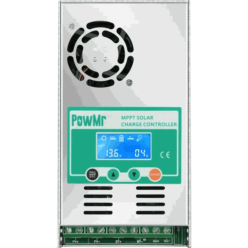 PowMr MPPT Solar Charge Controller for 12V–48V Systems-PWM 60A / france