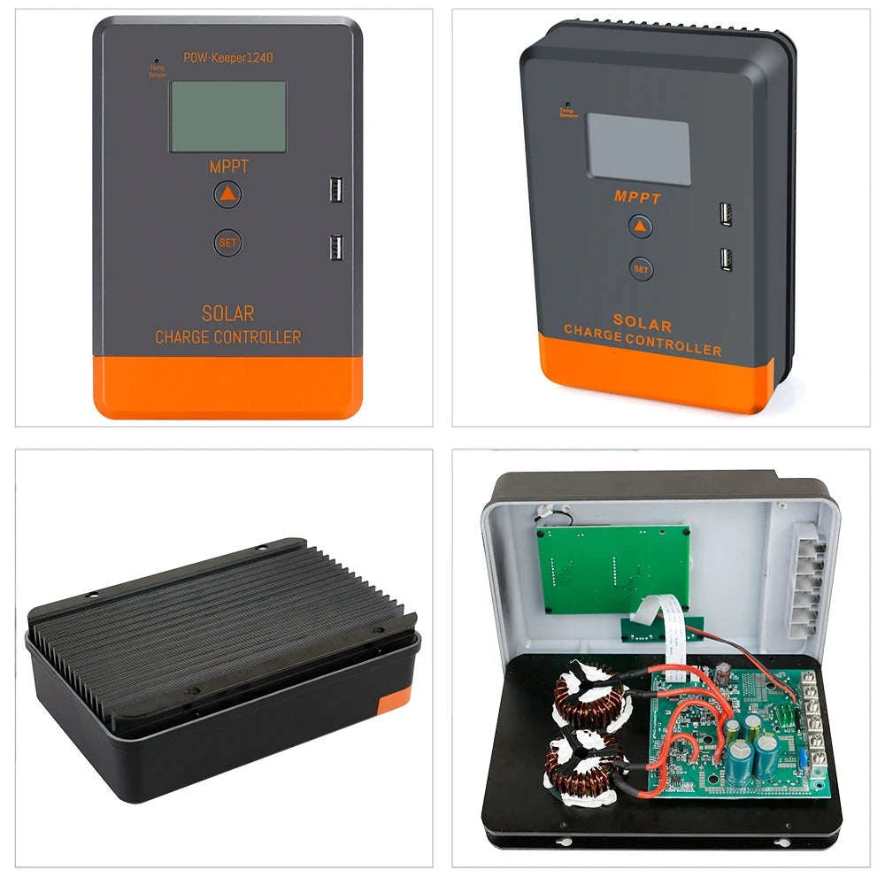 PowMr MPPT Solar Charge Controller for 12V–48V Systems-PWM 80A / france