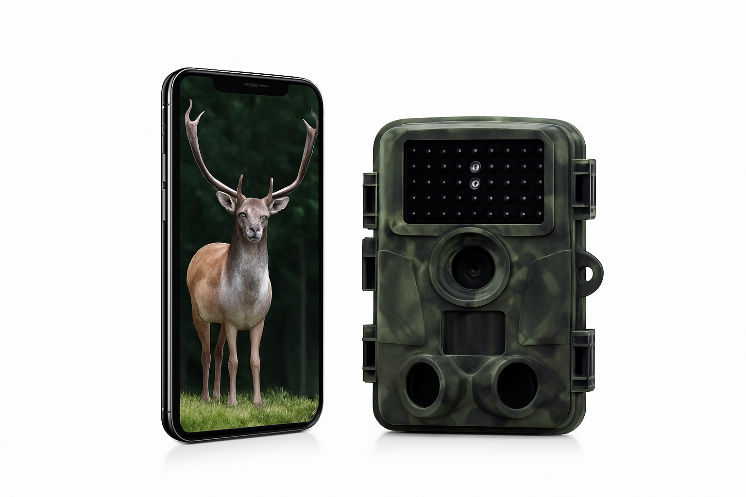 4K WiFi Trail Camera 60MP Motion Activated Night Vision IP66