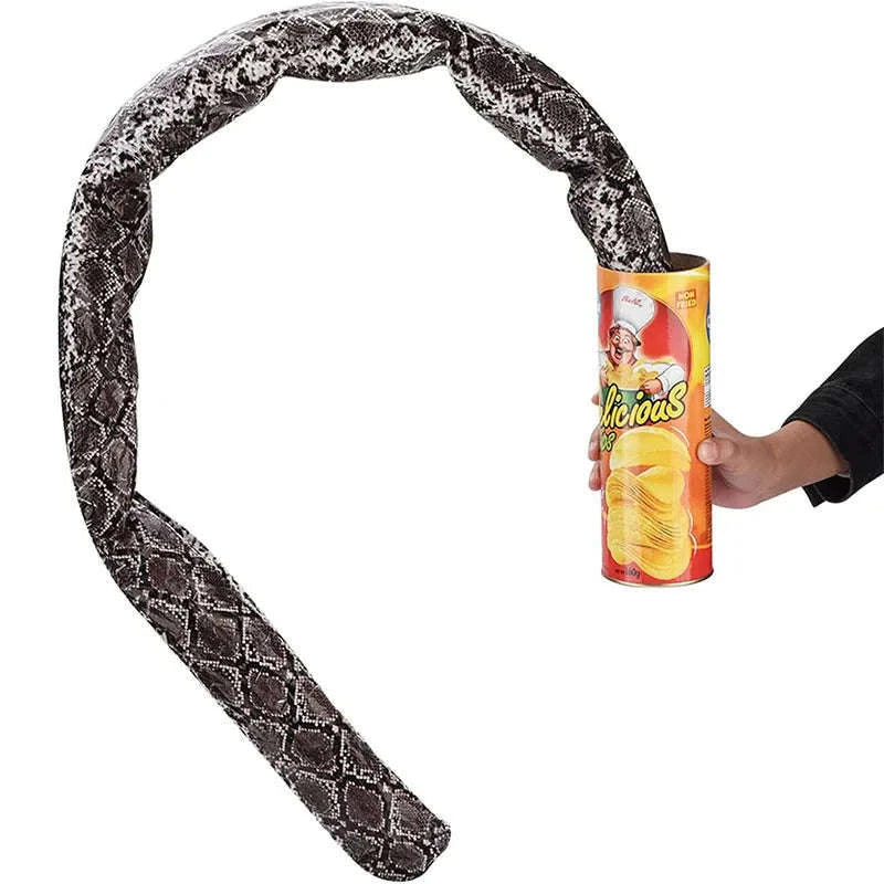 Prank Snake Toy in Potato Chip Can-1pc-11cm X 5cm