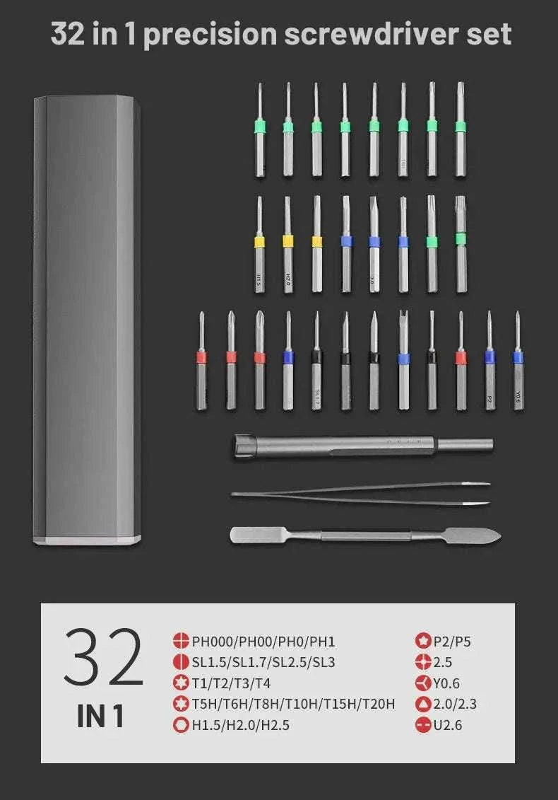 Precision Screwdriver Set for Electronics Repair-46 in 1