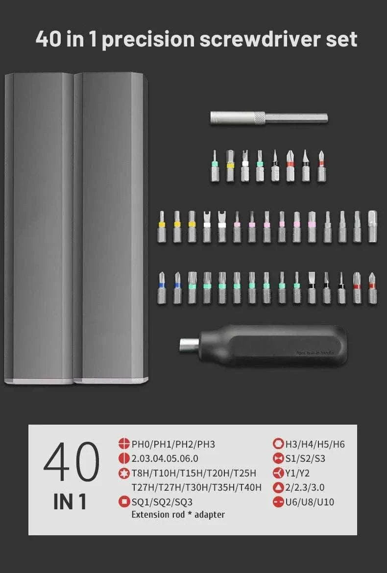Precision Screwdriver Set for Electronics Repair-46 in 1