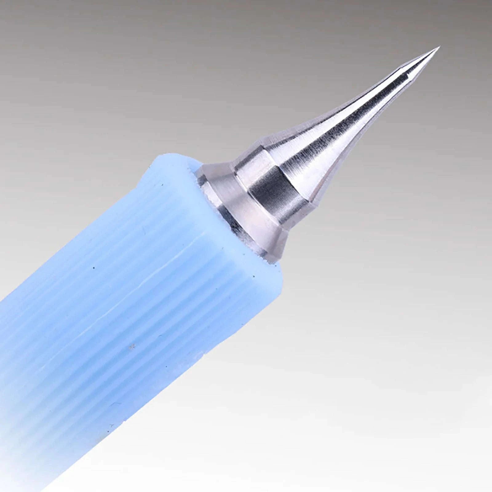 Precision Steel Model Scriber Tool with Sharpening Stone for Engraving-United States