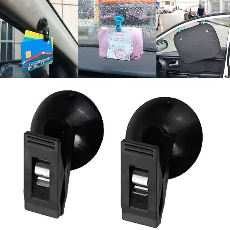 Premium Car Window Suction Clips 2-Pack-2pcs