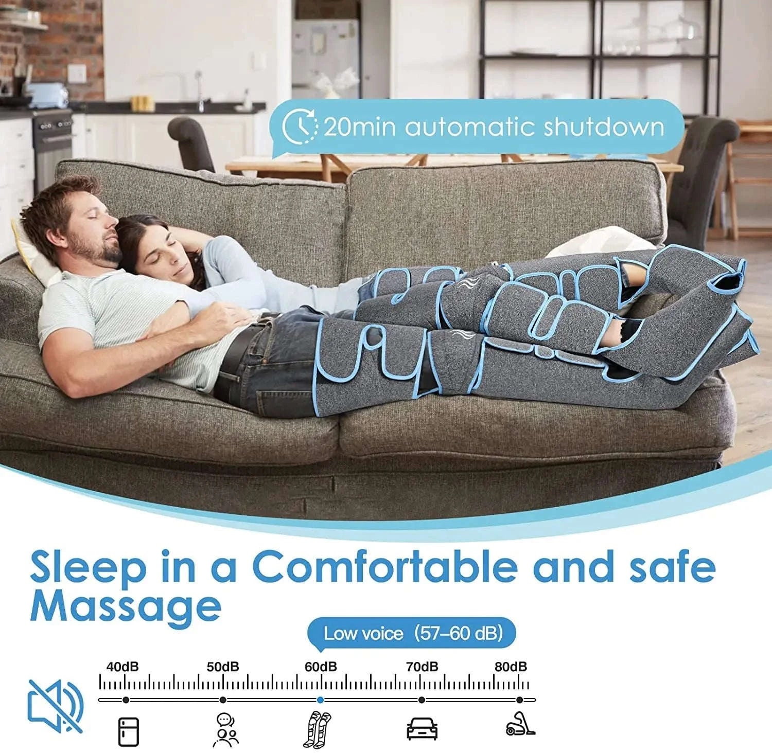 Premium Foot and Leg Massager-EU plug 2022