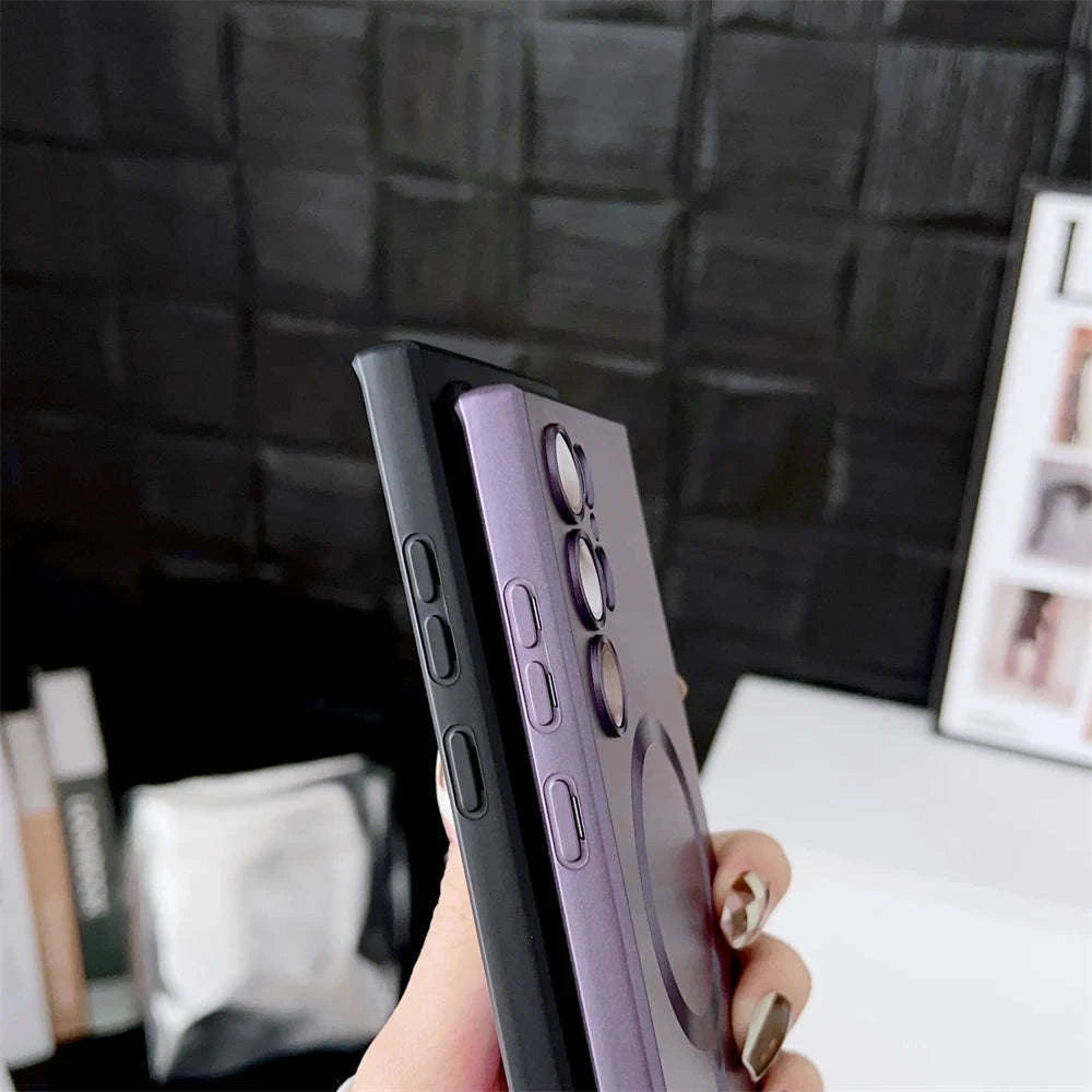 Premium Magnetic Samsung Case-BK / For Galaxy S20 Ultra